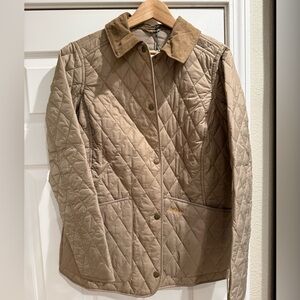Barbour Women's Annandale Quilted Jacket in Sand Dune